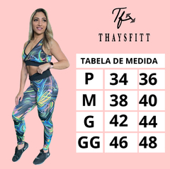 LEGGINGS CANELADA POLIAMIDA tam: M cod: 33334825 na internet