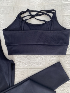 CONJUNTO LEGGINGS CANELADO POLIAMIDA tam: GG cod: 23334832 na internet
