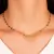 Choker Coração Detalhado Liso - comprar online
