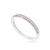 Anel Micro Zircônia Ametista 2MM - comprar online