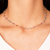 Choker Cristais Coloridos - Bonita Jóias
