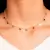 Choker Corrente Chapas Redonda - comprar online