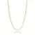 Colar Choker Riviera 3 Pontos Color - Bonita Jóias