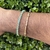 Pulseira Riviera Zircônia 4MM Cristal na internet