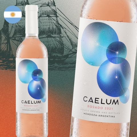 Vinho Argentino Rosé Seco - Caelum , Rosé Joven 2021 750ml