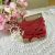 Elástico Glitter 5 m - Vermelho