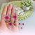 TAG/Aplique (5 und) - Confeti (Flor Formato) 4cm/3cm
