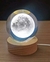 Mini Luminária Led Globo Planetário de Vidro 3D com Cristal na internet