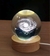 Mini Luminária Led Globo Planetário de Vidro 3D com Cristal - loja online