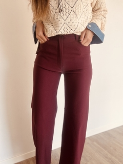 2102 Pantalon recto bengalina - comprar online