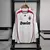 Camisa Milan manga longa 2006/07 masculina retrô
