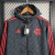 Jaqueta corta vento Flamengo (vermelho/preto) - comprar online
