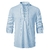 Camisa Casual de Linho - Manga Longa - Imperium