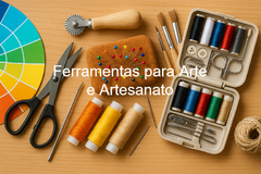 Banner da categoria Ferramentas para artes e artesanato