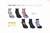 Kit 3 Meias Infantis masculina Rafa Parize Tamanho 19 a 22 – Cores Sortidas