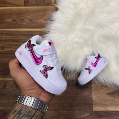 NIKE FORCE BORBOLETA - ROSA PREMIUM