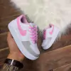NIKE AIR FORCE - Glitter Prata