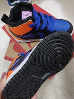NK JORDAN Azul e Laranja PREMIUM - LUCC KIDS