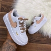 NIKE AIR FORCE 2 CADARÇOS - Bege