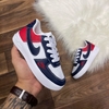 NIKE Force - Azul Escuro com Detalhes Vermelho