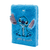 Caderno brochura pelúcia Stitch