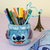 Imagem do Organizador de mesa Stitch pelúcia redondo