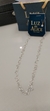COLAR ELO DE CORAÇÃO 7.3MM 40CM