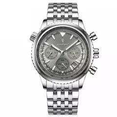 Reloj Poedagar Precision Elite (Plata con Beige) - comprar online