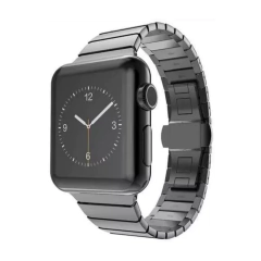 Malla Metalica Eslabon 42mm, 44mm, 45mm, 49mm Negro - comprar online