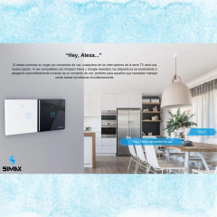 Sonoff Blanco Con 1 Apagador De Pared Touch T2 Us 1 Canal - Simax Shop SAS