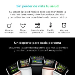SMARTWATCH W29s Plateado en internet