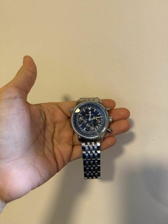 Reloj Poedagar Precision Elite (Plata con Azul)