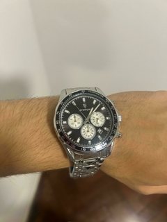 Reloj Poedagar Magnum (Plateado con Negro) - comprar online
