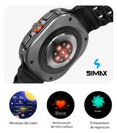 Smartwatch Dt Watch Ultra Negro - comprar online