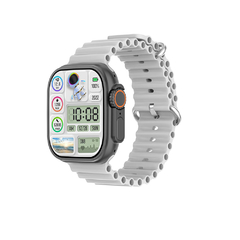 SmartWatch DT8 Ultra Max (Triple Malla + Carcaza) Plateado en internet