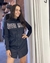 VESTIDO CHEMISE C/FRANJAS