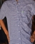 CAMISA XADREZ TUFF M/C AZUL ESCURO E BRANCO na internet
