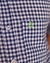 CAMISA XADREZ TUFF M/C AZUL ESCURO E BRANCO - comprar online