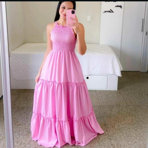 VESTIDO CRIS - ROSA - comprar online