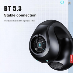 Lenovo XT83II Redução Do Ruído Clipe Auricular Sem Fio De Condução A Ar Chamada De Alta Definição HiFi Estéreo À Prova - loja online