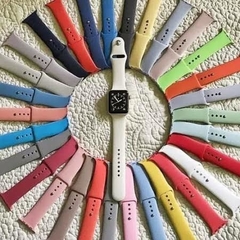 Pulseira silicone p/ smartwatch