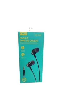 Fone de Ouvido Intra auricular Inova FON-7506