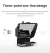 Ulanzi Portátil Mini Teleprompter Prompter para Smartphone/Câmera DSLR Gravaç - A casa do profissional & CIA