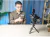 Imagem do Ulanzi Portátil Mini Teleprompter Prompter para Smartphone/Câmera DSLR Gravaç