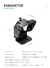 Ulanzi Portátil Mini Teleprompter Prompter para Smartphone/Câmera DSLR Gravaç na internet