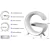 Novo led inteligente bluetooth caixa de som acordar luz da noite ambiente 15w ca na internet