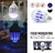 Foco Lampara Led 12w 2 en 1 - Luz Uv Mata Moscas Mosquitos Insectos - Rosca E27 Unica