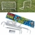 Arco De Fútbol de caños Acero Pintado con epoxi i+ Red Reforzada - Medida chica 0.80 x 0.50 mts