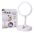 Espejo con luz led para maquillaje - Doble cara - Aumento 10x - comprar online