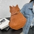 Diversão dos desenhos animados estilo gato bolsas e bolsas para as mulheres nov na internet